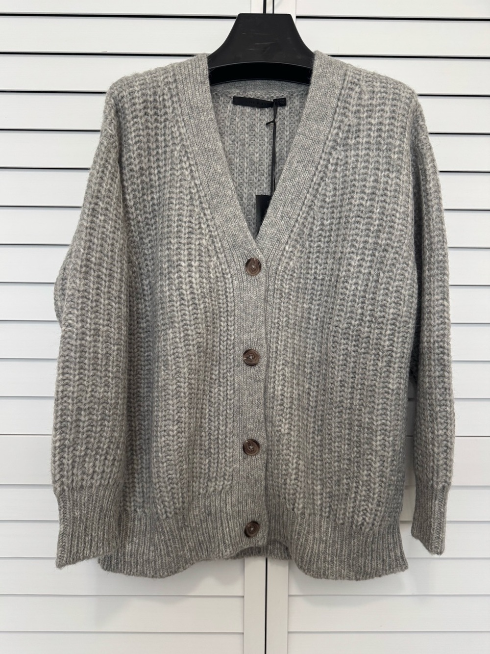 Jenni Kayne, Alpaca Cocoon Cardigan, Grey, XXS, NWT